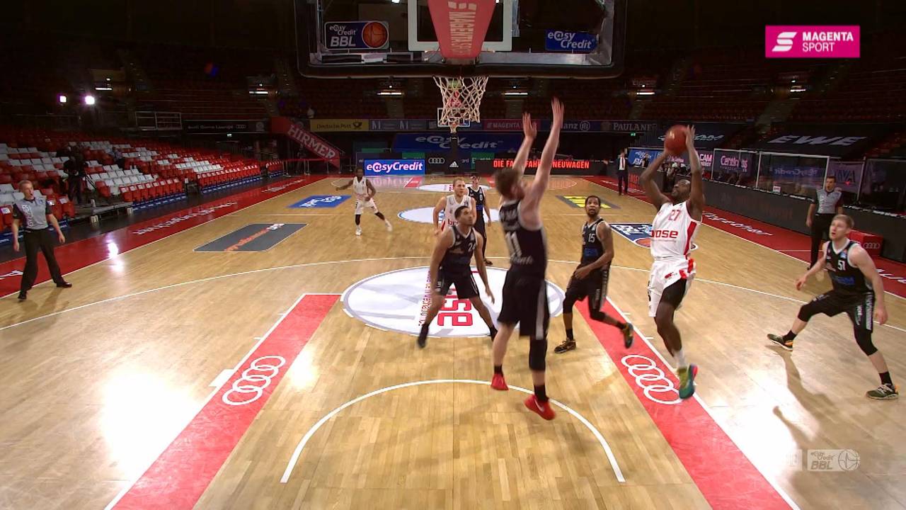 BBL-Finalturnier: Brose Bamberg - Rasta Vechta 100:82 - Highlights