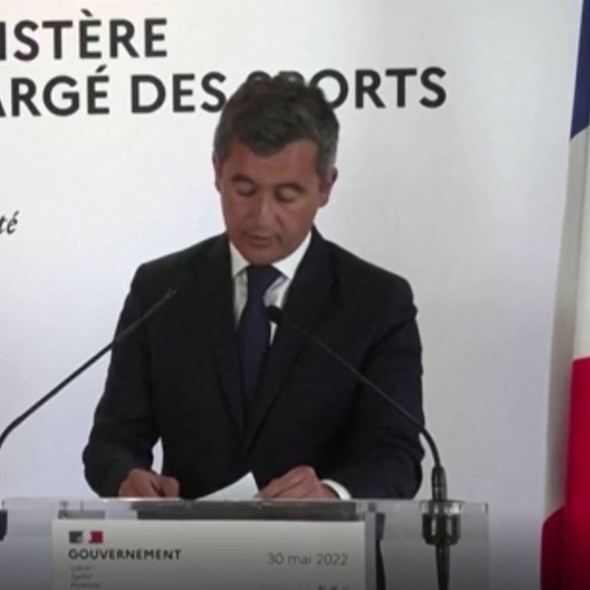 Nach CL-Drama: Frankreichs Innenminister verteidigt Polizei 