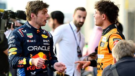 Max Verstappen und Lando Norris lieferten sich bei USA-GP ein irres Duell