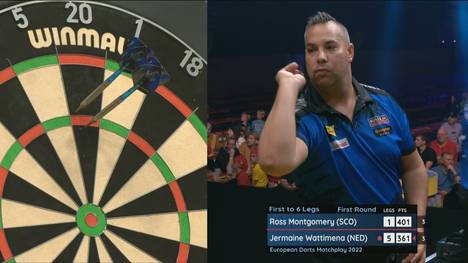 Das European Darts Matchplay bot schon in der ersten Session guten Dartsport. Besonders der Niederländer Jermaine Wattimena präsentierte sich zielsicher.