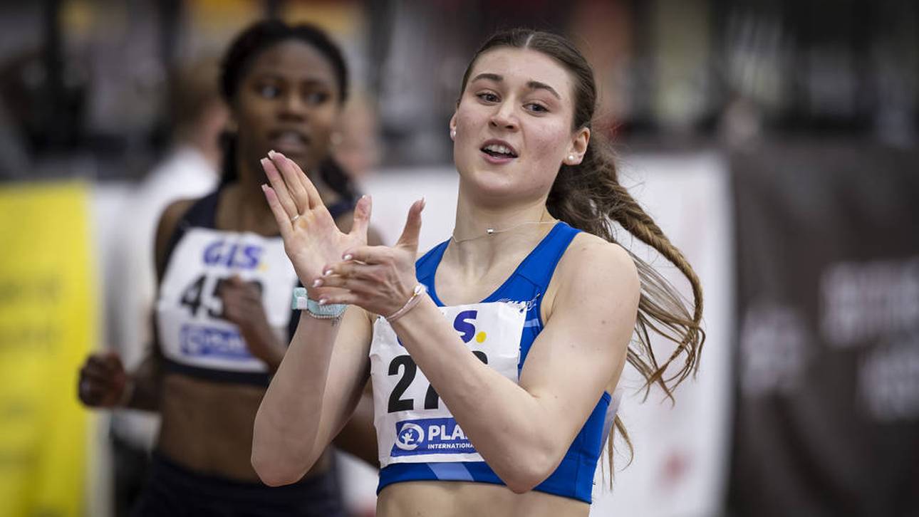 Eine Woche nach der Hallen-DM gewann Johanna Martin auch die U20-Hallenmeisterschaften in Dortmund - über 200 und 400 Meter