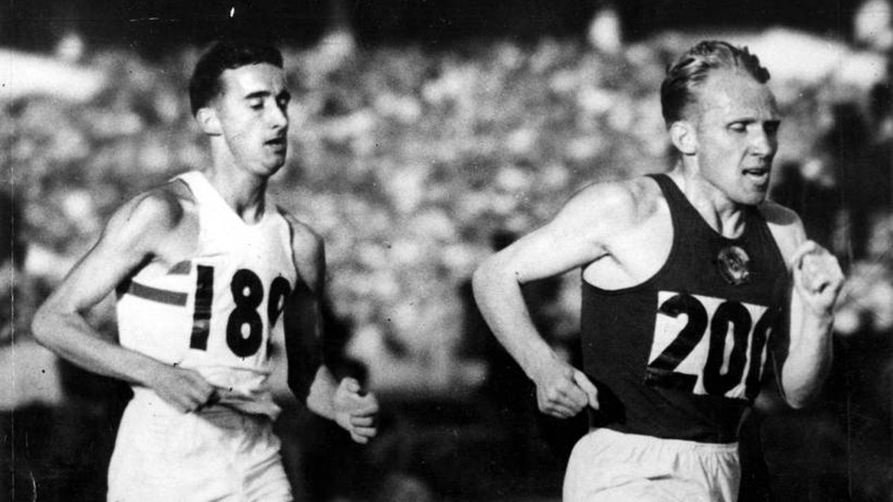 Wolodymir Kuz lief dem großen Rivalen Gordon Pirie zweimal davon