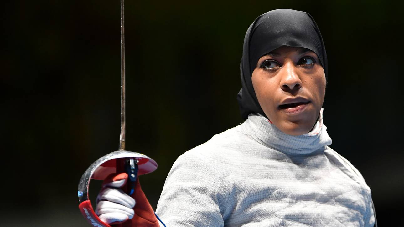 Erste US-Athletin mit Kopftuch