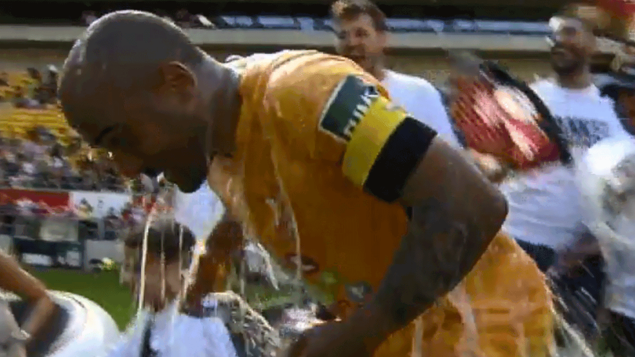 Tor-Party bei Odonkor-Abschied