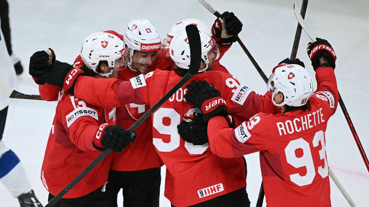 Eishockey-WM: Schweiz holt Gruppensieg