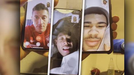 Phonzie im Prankmodus: Alphonso Davies klingelt seine Mitspieler reihenweise per Facetime an - nur um ihnen mitzuteilen, dass er gerade keine Zeit zum Reden hat. Die Reaktionen der Bayern-Stars fallen unterschiedlich aus.