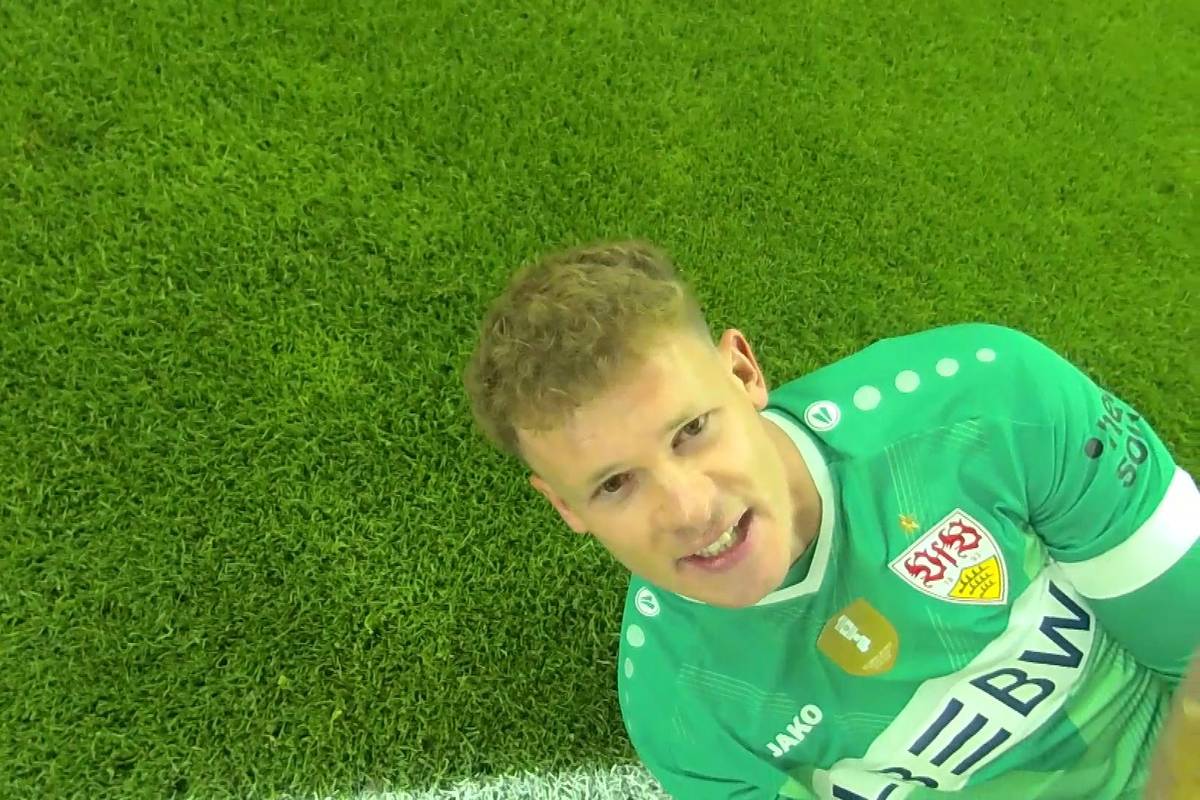 Christian Dingert hat das DFB-Pokalfinale als Schiedsrichter geleitet - begleitet wurde er von der Schiedsrichter-Kamera.