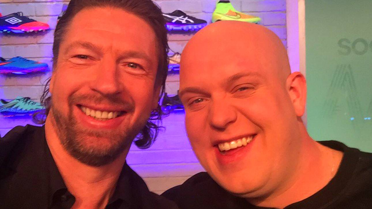 Freund trifft Darts-Champion