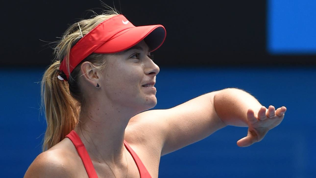 Scharapowa im Finale gegen Williams