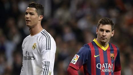 Cristiano Ronaldo (l.) und Lionel Messi sind Rivalen um den Titel des Weltfußballers