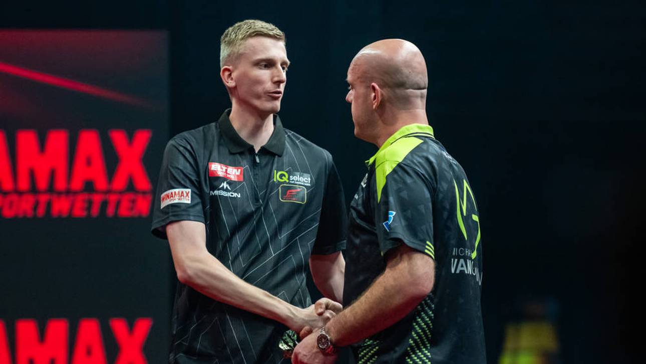 In Sindelfingen bezwang Nijman Darts-Legende Michael van Gerwen