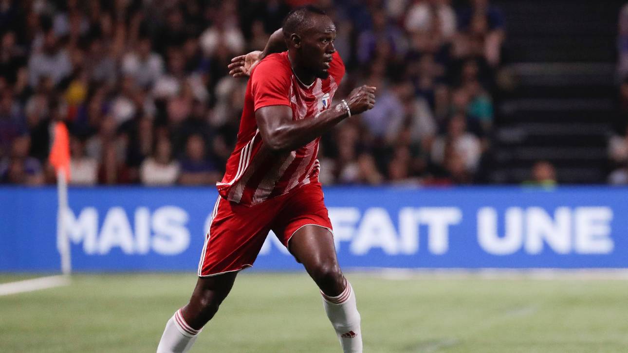 Bolts Wunsch vor Fußball-Abenteuer