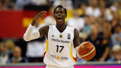 Dennis Schröder im Dress der DBB-Nationalmannschaft