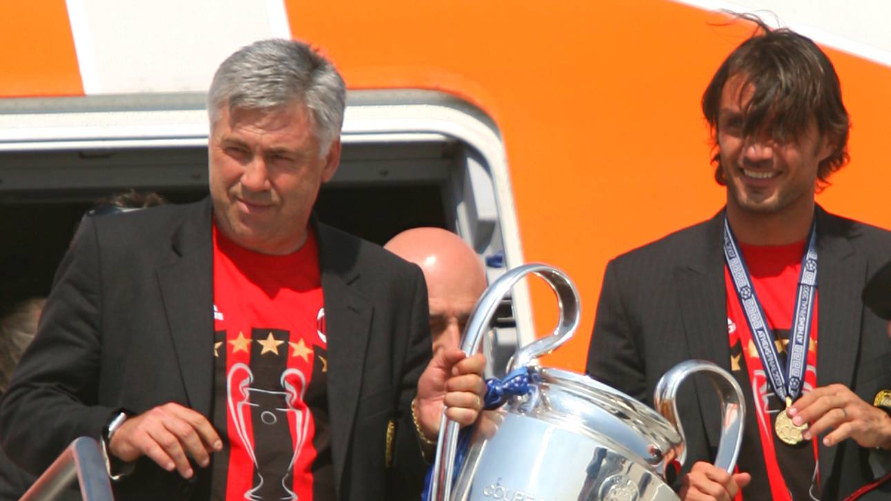 Champions League Final - AC Milan Celebration
