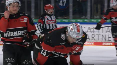 Die Highlights der Eishockey-Partie Nürnberg Ice Tigers - Pinguins Bremerhaven aus der DEL im Video.