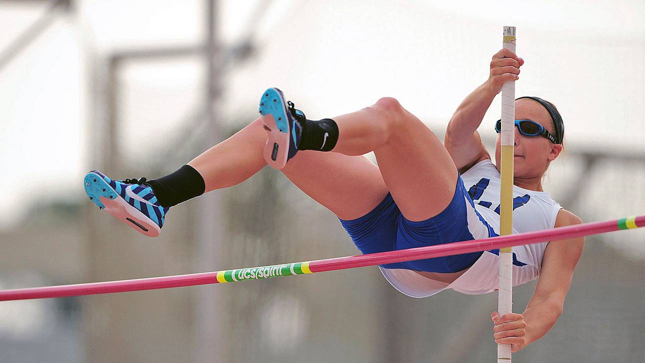 Blinde Stabhochspringerin sorgt für Furore
