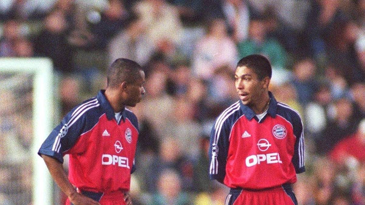 PAULO SERGIO: Anfang der 2000er Jahre schaffen immer mehr Brasilianer den Durchbruch bei den Bayern. Neben Elber sorgt auch Paulo Sergio (links) zwischen 1999 und 2002 für jede Menge Offensiv-Power, die letztlich den CL-Sieg 2001 einbringt