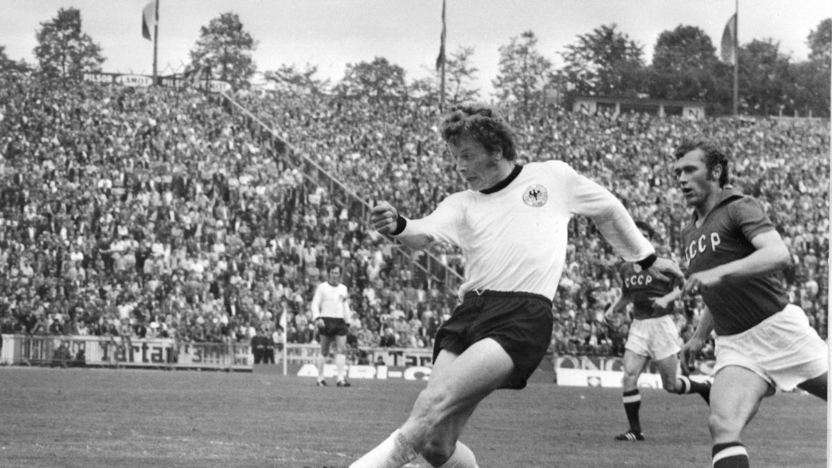 Schwarz und Weiß - diese Kombination führte auch 1972 zum Erfolg. Deutschland wurde zum ersten Mal Europameister.