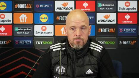 Manchester United kommt auch in Europa nicht in Fahrt und befindet sich in einer historischen Negativserie. Trainer Erik ten Hag spricht dennoch schon vom Finale - und sogar über einen möglichen Gegner.