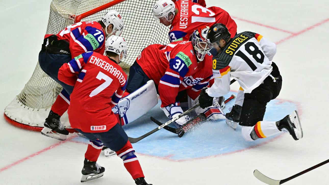 Auf brüchigem Eis: Stützle führt DEB-Team zum dritten Sieg