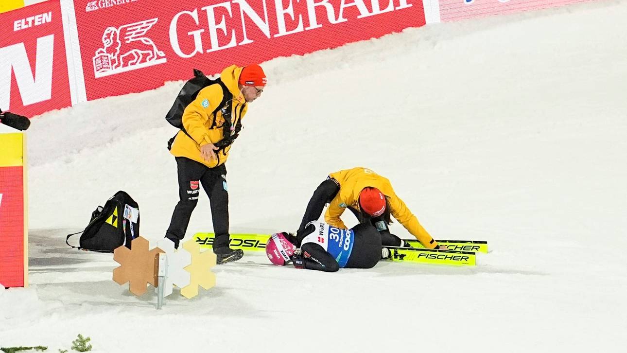 Verletzungsschock bei Ski-WM