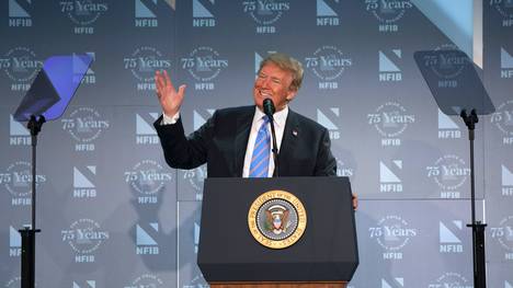 President Donald Trump Addresses National Federation of Independent Businesses 75th Anniversary Celebration