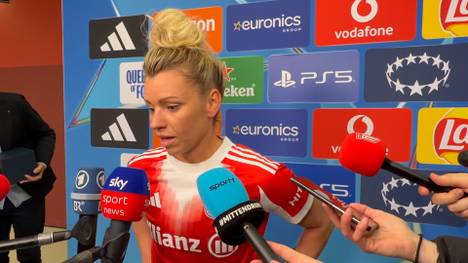 Nach dem Champions League-Viertelfinal-Sieg gegen die Damen von Manchester United blicken Linda Dallmann und Franziska Kett aufs kommende Halbfinale und äußern sich zur anfänglichen Nervosität. 