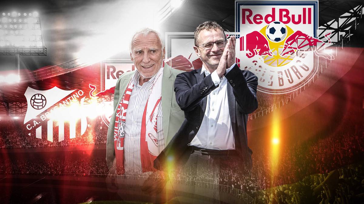 Das österreichische Energydrink-Unternehmen Red Bull von Gründer und Milliardär Dietrich Mateschitz (l.) hat sich im Profifußball ein Netzwerk von Vereinen aufgebaut. SPORT1 zeigt, wo und wie sich der Getränkehersteller im Fußball etabliert hat