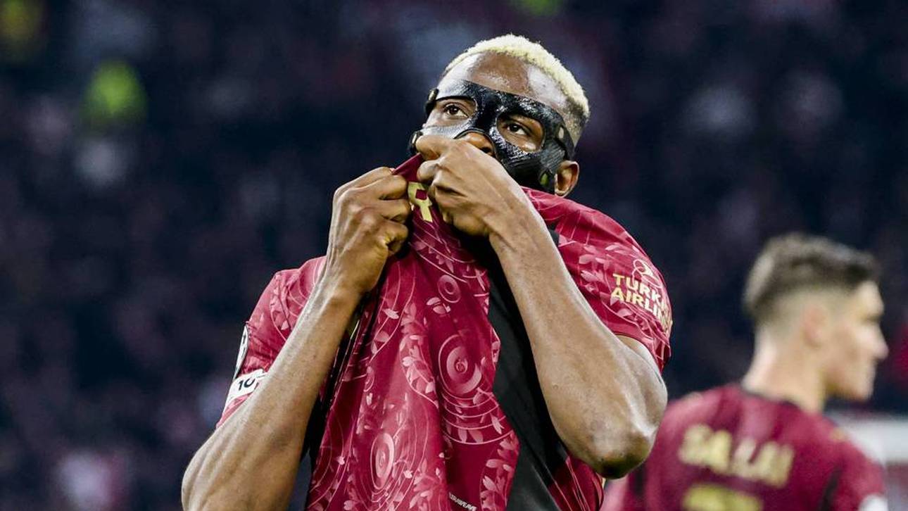 Victor Osimhen führt die Torschützenliste in der Champions League an