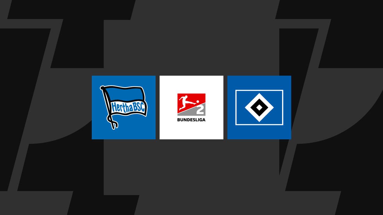 2. Bundesliga heute: Hertha gegen Hamburg