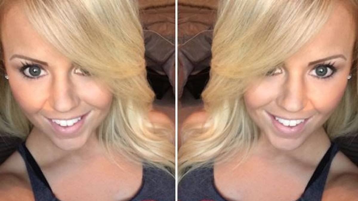 Morgan Hart trägt die 54 auf dem Herzen. Die hübsche Blondine ist die Frau an der Seite von Linebacker Donta'a Hightower