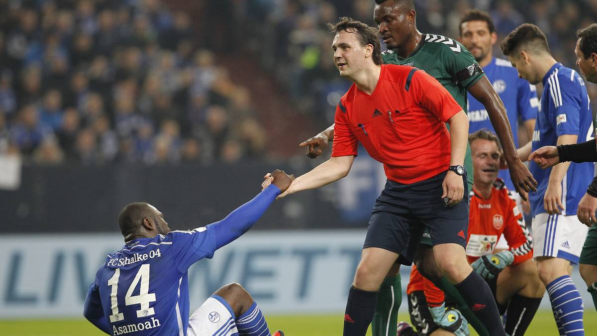 Gleich drei Tore erzielt Asamoah selbst