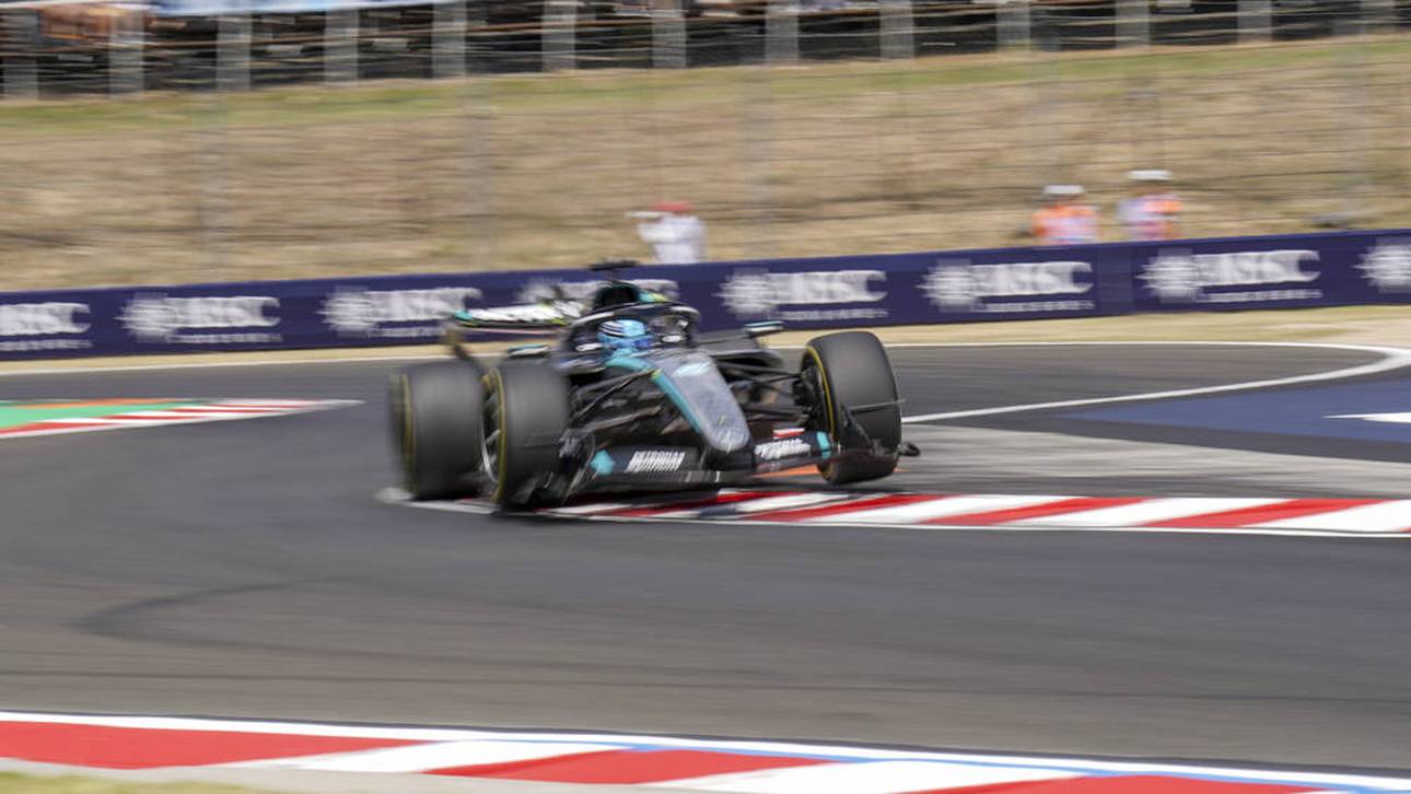 Große Mercedes-Probleme im Training