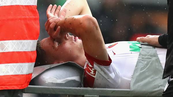 Dominik Kohr verletzte sich im September im Spiel gegen Mainz