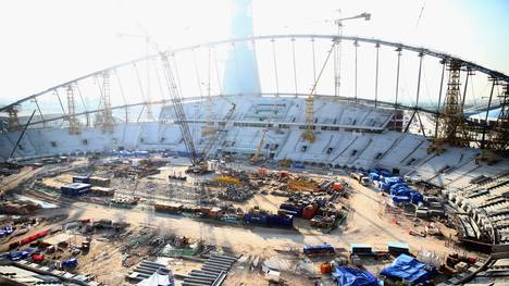 Construction Continues at 2022 FIFA World Cup Qatar Stadiums