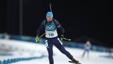 Biathlon, Doping: IBU sperrt neun Kasachen provisorisch, Die Kasachin Galina Wischnewskaja wurde von der IBU suspendiert