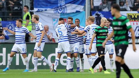 Der MSV Duisburg feierte den zweiten Saisonsieg