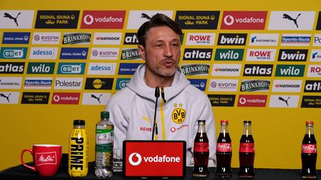Dortmund-Trainer Niko Kovac spricht vor dem Bundesliga-Spiel gegen Eintracht Frankfurt über Niklas Süle.