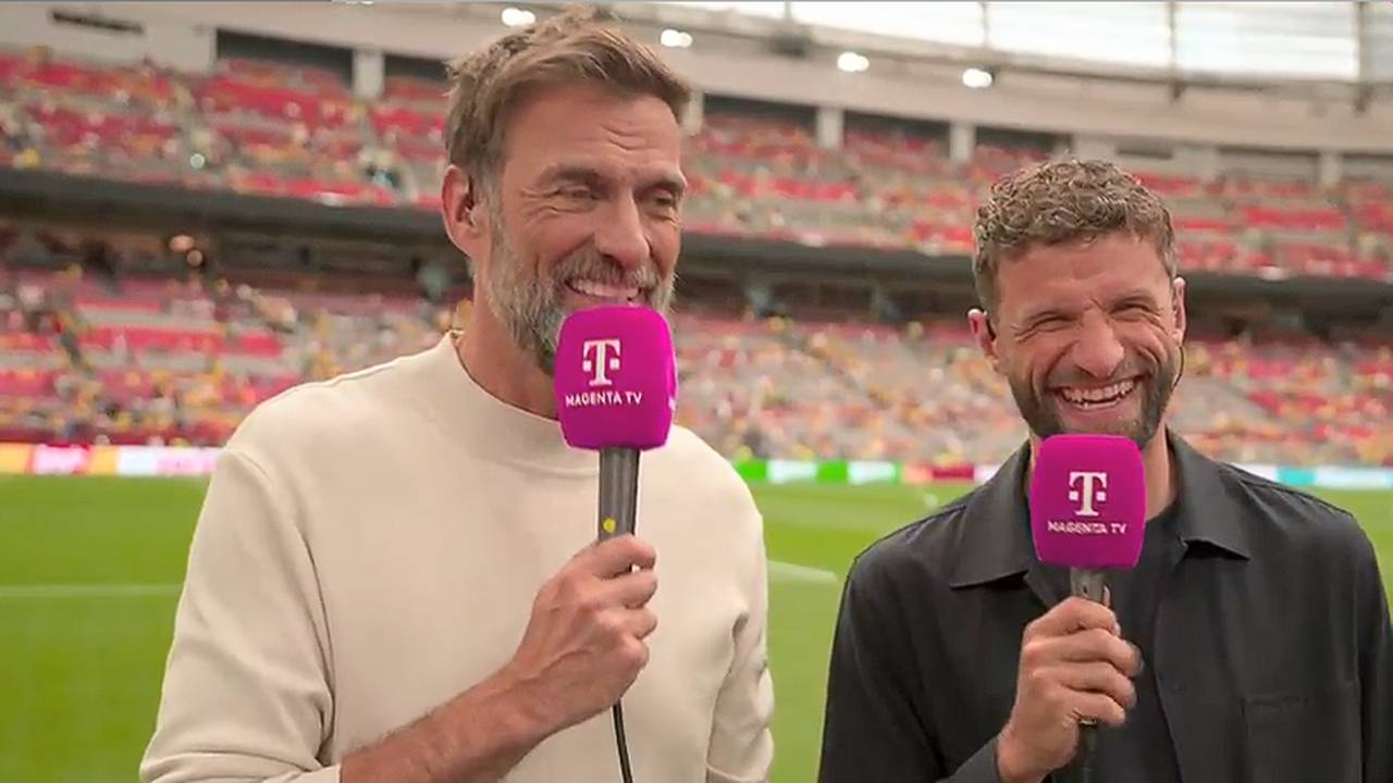 Diese Anspielung kann sich Müller bei Klopp nicht verkneifen