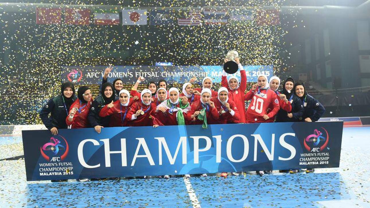 Iranerinnen zaubern sich zum Titel