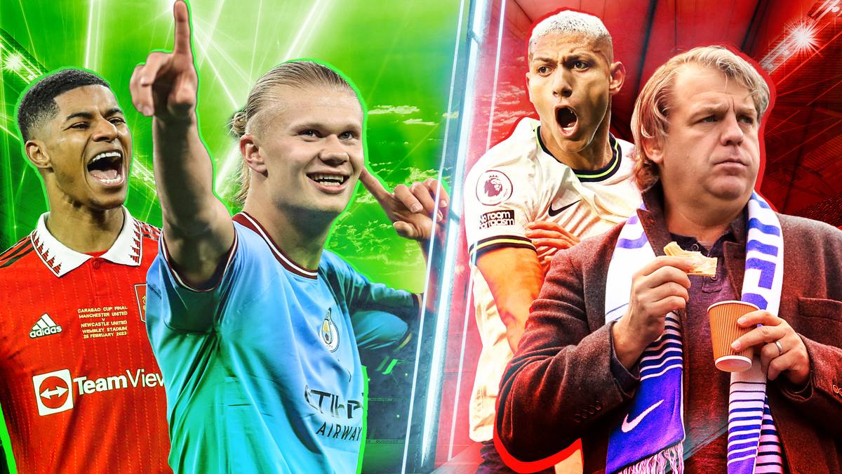 Haaland, Chelsea & Co.: Die Tops & Flops der Premier-League-Saison!