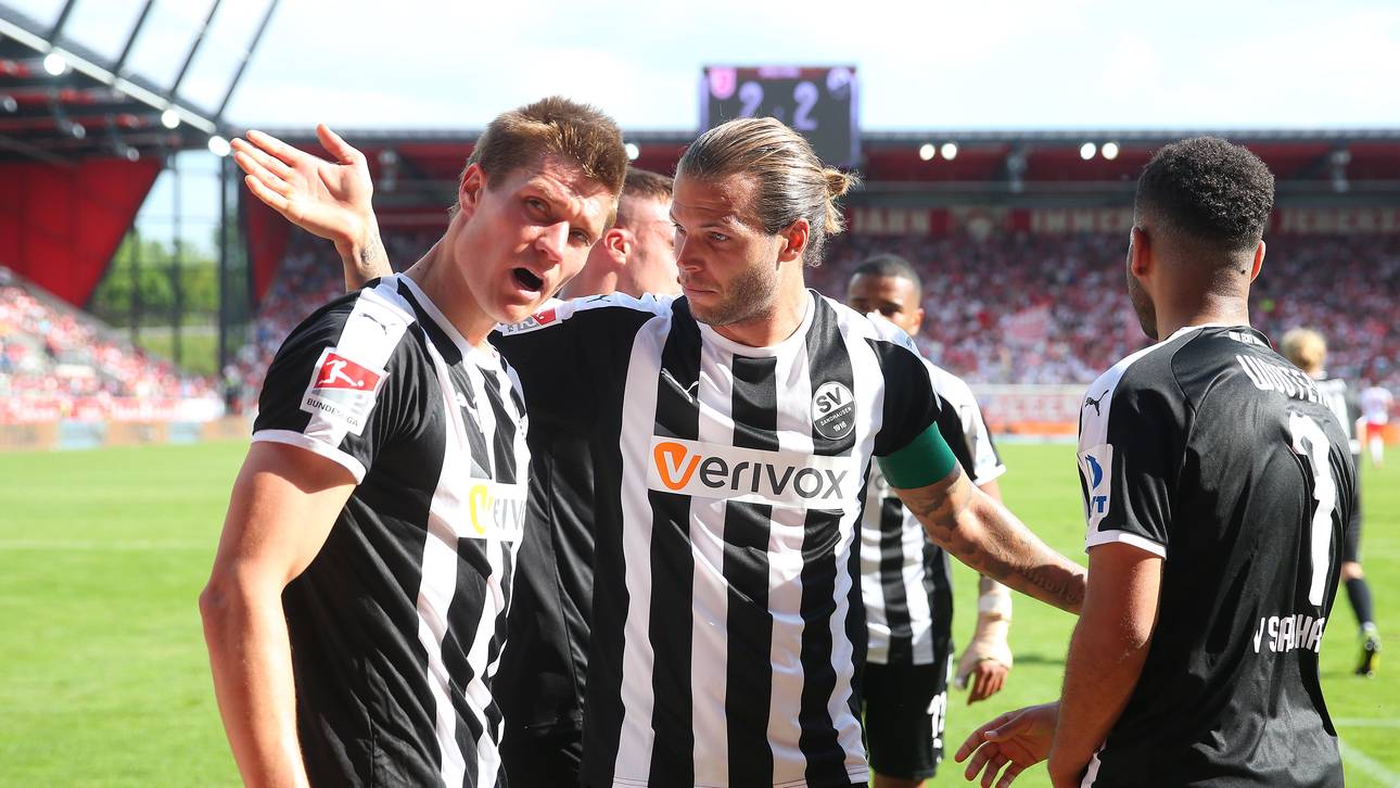 Sandhausen rettet sich ins Ziel