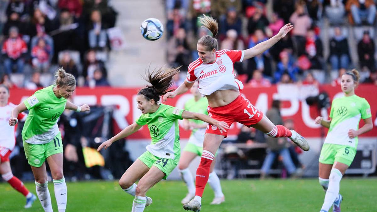 Frauen-BL: Bayern nach Sieg über Wolfsburg Tabellenführer