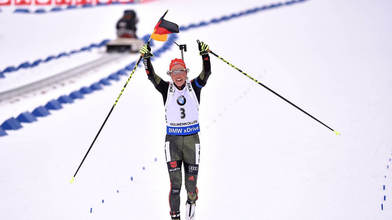 Dahlmeier schon jetzt die neue Neuner