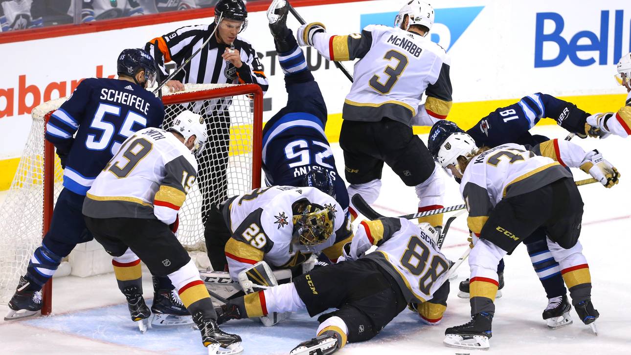 Golden Knights jubeln über Ausgleich