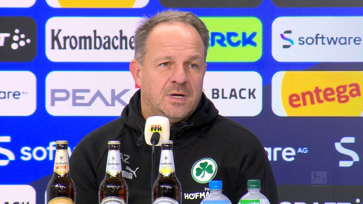 Auf der Pressekonferenz nach dem Spiel gegen Darmstadt verabschiedet sich Fürth-Trainer Alexander Zorniger mit einem harten Statement zur anstehenden Weltmeisterschaft in Katar. 