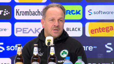 Auf der Pressekonferenz nach dem Spiel gegen Darmstadt verabschiedet sich Fürth-Trainer Alexander Zorniger mit einem harten Statement zur anstehenden Weltmeisterschaft in Katar. 