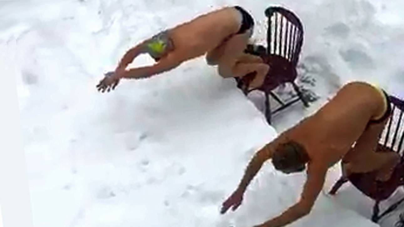 Kein trainingsfrei – trotz Schneesturm