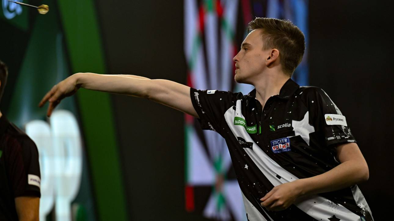 Darts-WM: Pietreczko scheitert in Runde drei