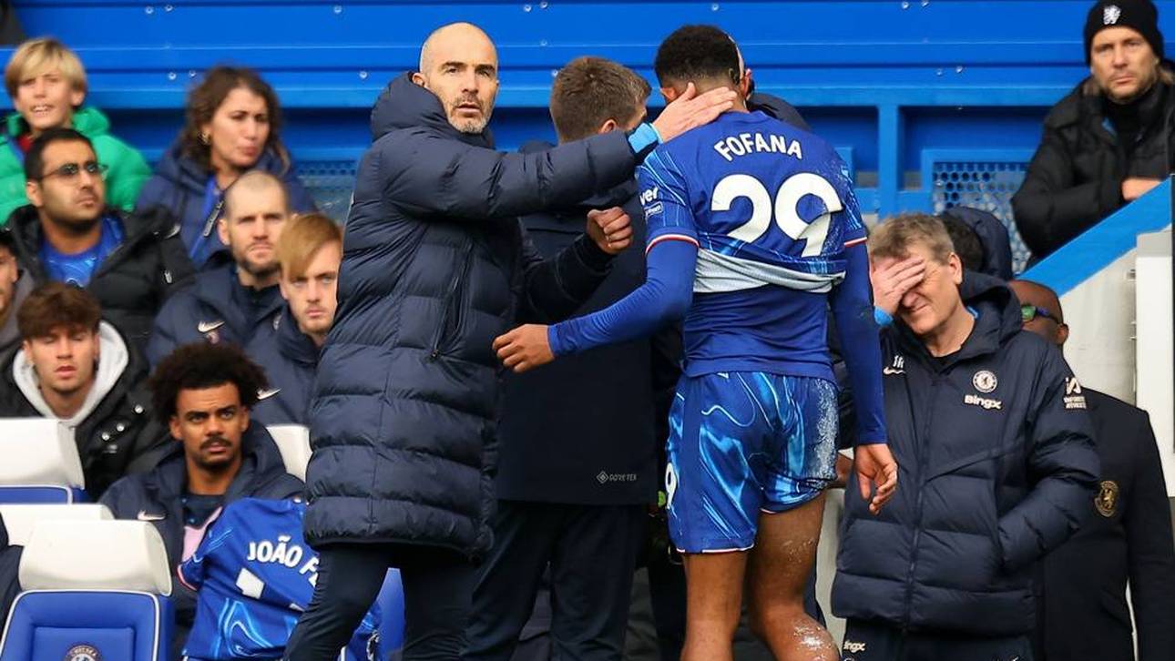 Gegen Aston Villa musste Wesley Fofana verletzungsbedingt ausgewechselt werden